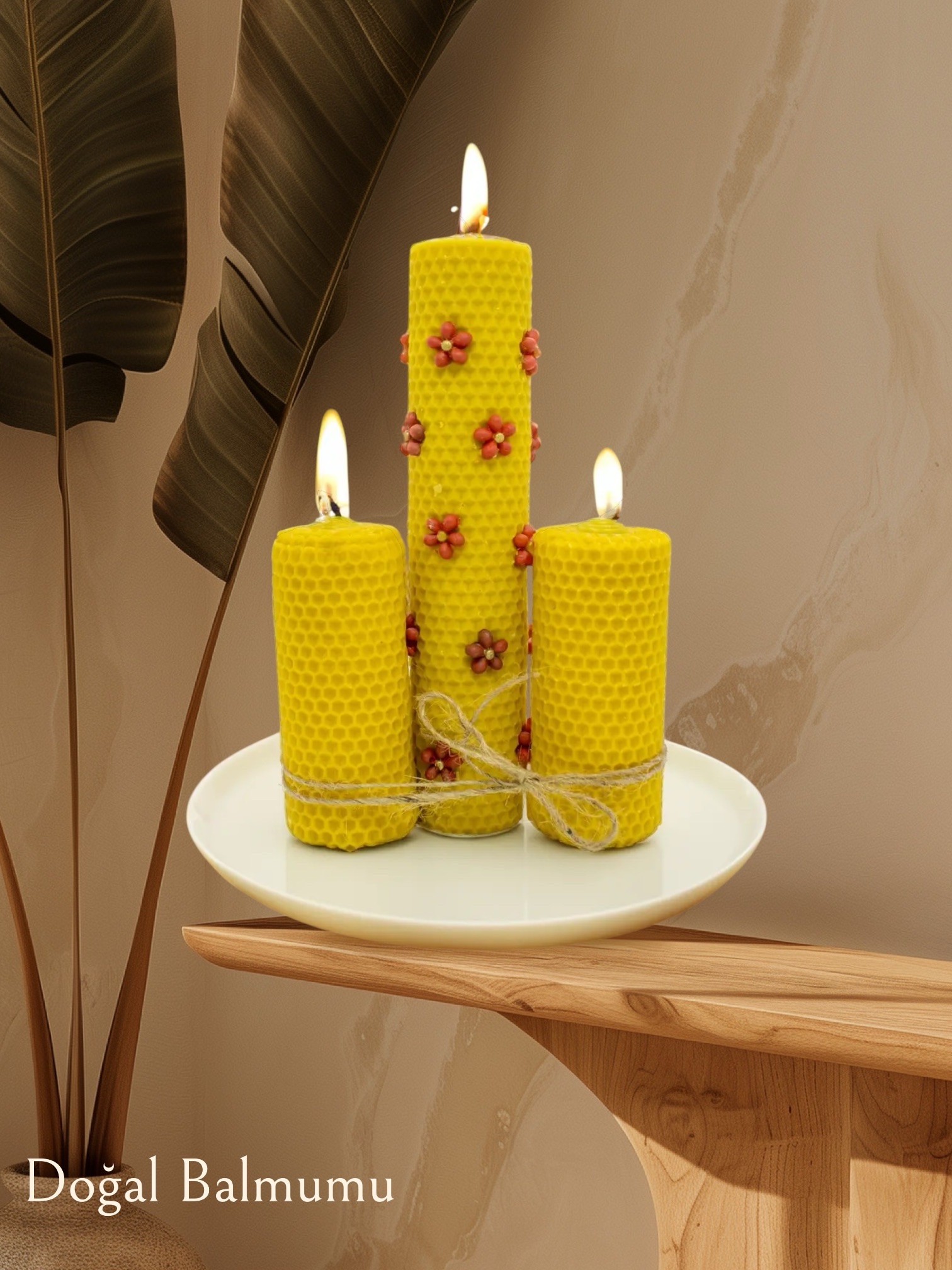 3lü sargı bal mumu