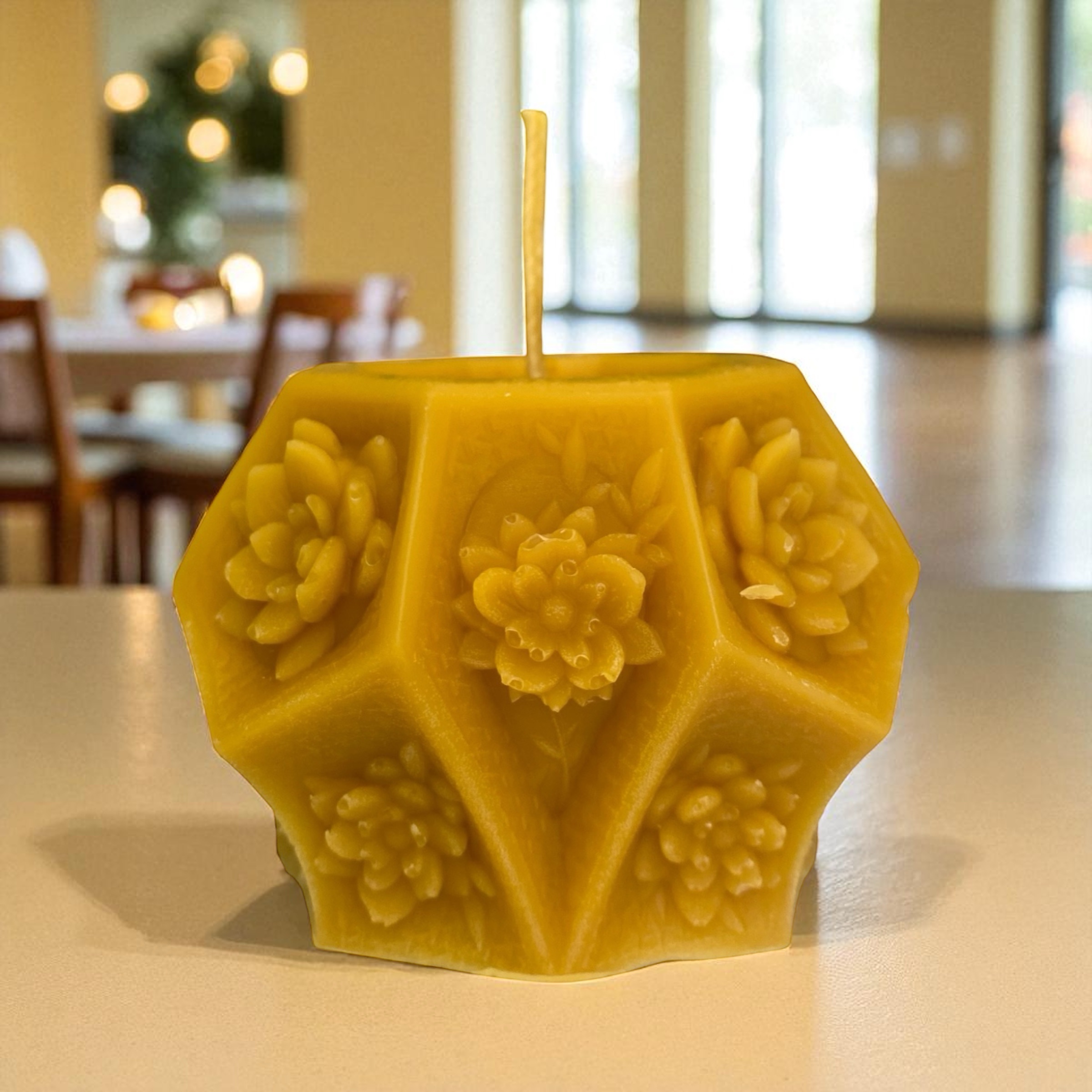 TROYA ÇİÇEK BALMUMU MUM